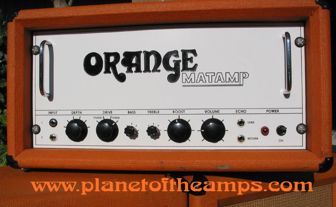 orange matamp lead 200