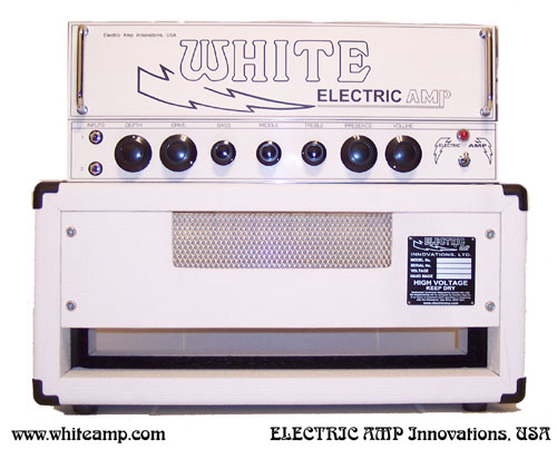 WHITE Amp from ELECTRIC AMP Innovations USA